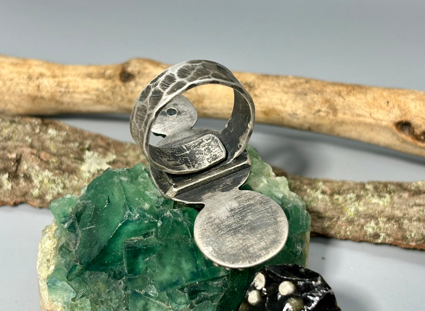 Lapis Kyanite Sodalite Sterling Silver Ring