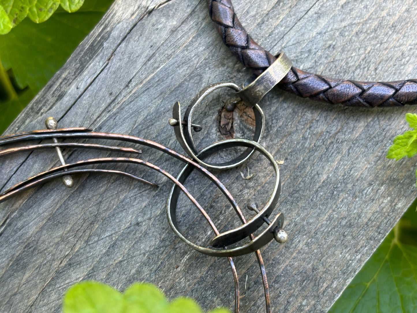 Smokey Quartz Agate Choker Necklace