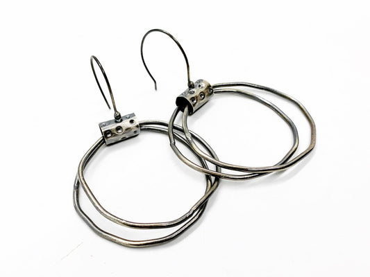 Sterling Silver Hoop Earrings # 2