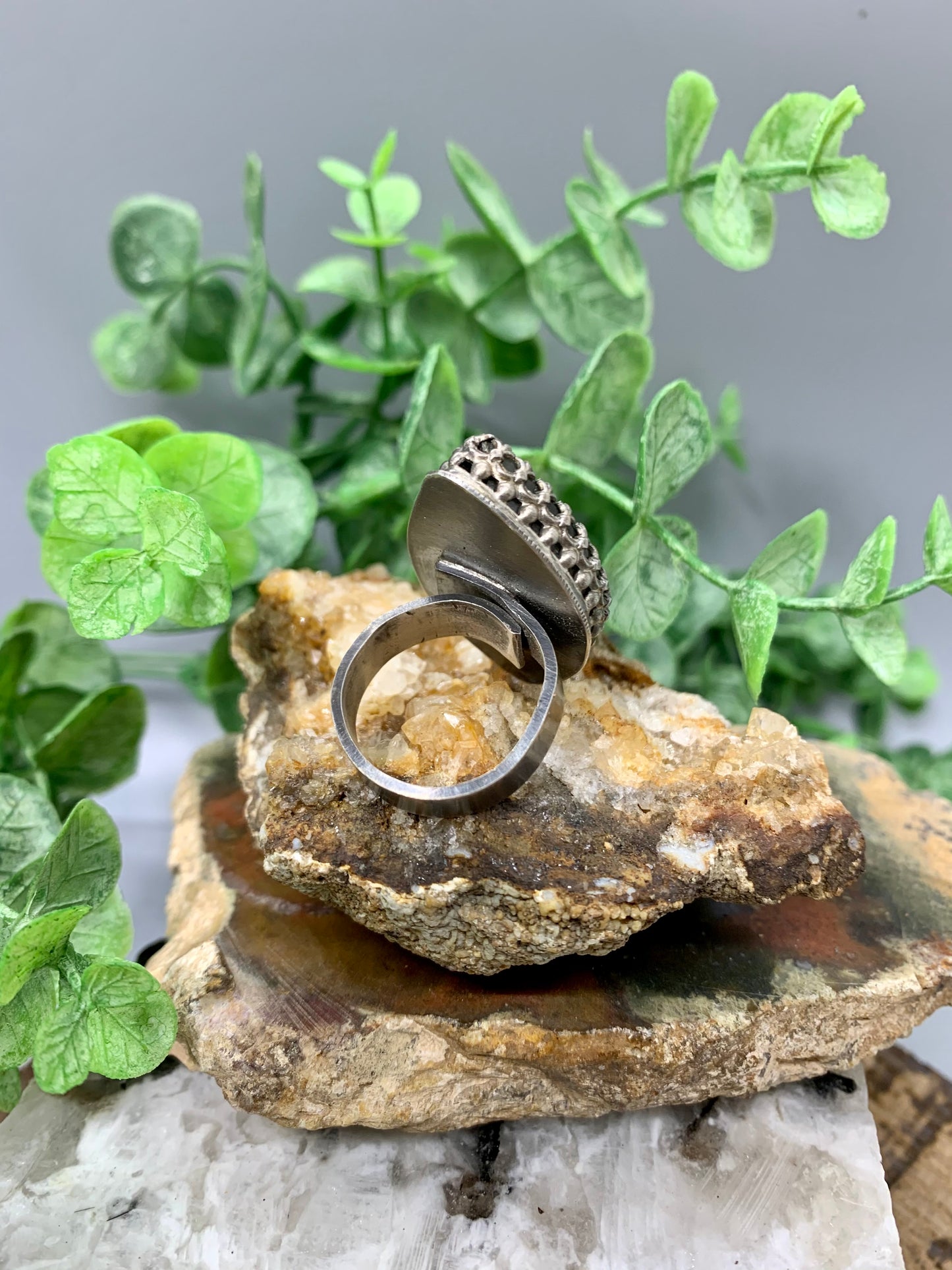 Sterling Silver Labradorite Ring